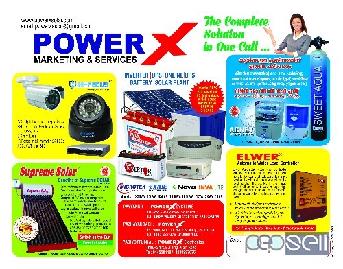 POWERX Systems- Solar Inverter Dealer -mandur,  pilathara 0 