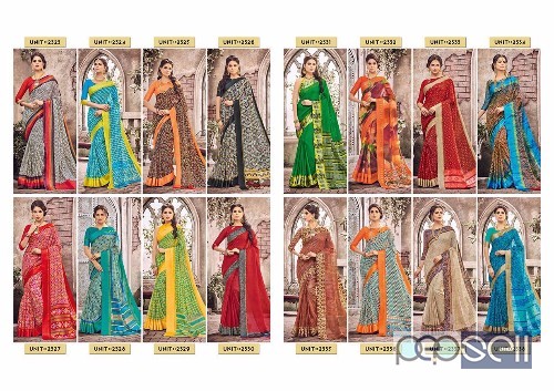 printed sarees from shangrila kota silk vol3 at wholesale 4 