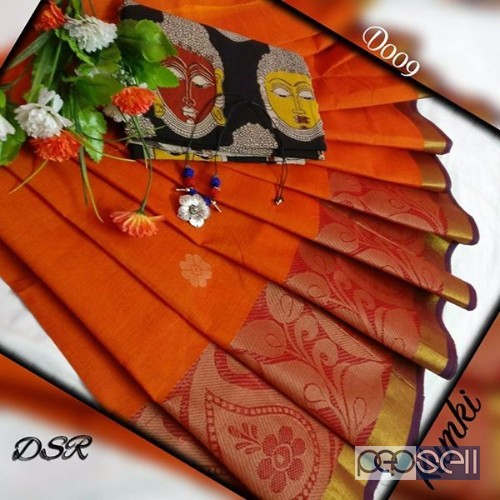 DSR brand V002 chettinad cotton sarees combo price- rs750 each moq- 10pcs interested people in bulk purchase shall only contact 0 