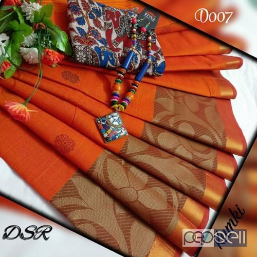 DSR brand V002 chettinad cotton sarees combo price- rs750 each moq- 10pcs interested people in bulk purchase shall only contact 1 