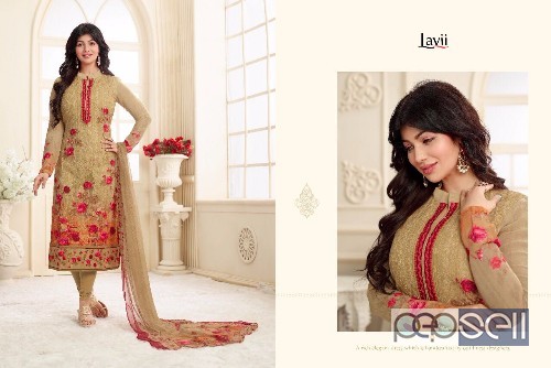 lavii shiffly georgette designer suits catalog at wholesale 1 