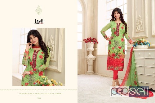 lavii shiffly georgette designer suits catalog at wholesale 2 