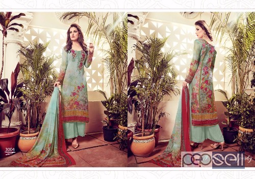 elegant husna ara vol 3 georgette digital printed suits with chiffon dupatta avaialble 4 