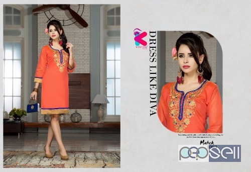  kersom mahek kora silk kurtis catalog at wholesale available moq- 12pcs no singles price- rs420 each size- m to 3xl 2 