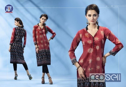 eternal motif vol3 digital printed modal kurtis catalog at wholesale mo- 6pcs size- m to 3xl price- rs570 each 0 