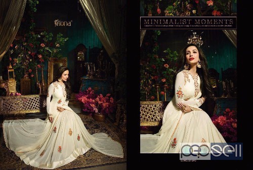 fiona zara vol4 floor length georgette anarkalis at wholesale and singles 1 