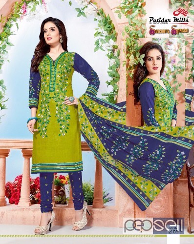  patidar mills vol21 seasons special cotton churidar printed suits catalog at wholesale moq- 16pcs no singles price- rs300 each 0 