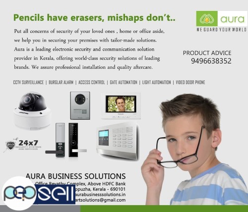 Best ever CCTV Installation & Care - Aura Business Solutions - across Kerala 1 