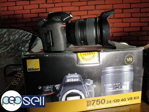 Nikon D750 Full frame DSLR 2 years old for sale 1 