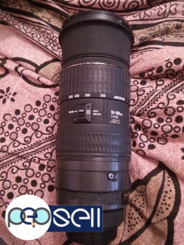 Sigma 50-500 one and half year old 0 