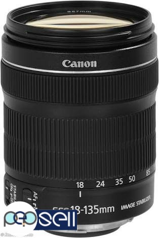 Canon ef-s 18to135 lens 0 