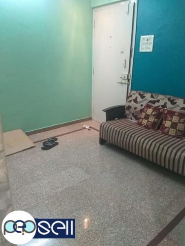 1bhk semi furnished flat on rent in Malad West 4 