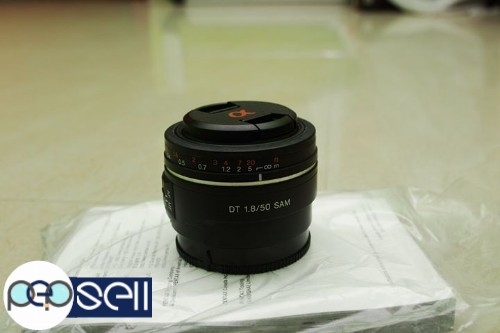 Sony DT 50mm F1.8 SAM A-mount Lens - Like New 0 