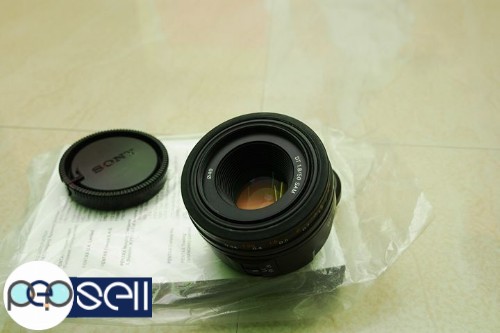 Sony DT 50mm F1.8 SAM A-mount Lens - Like New 3 