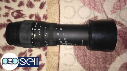 Sigma70-300 canon mount lense lensewood and uv filter 1 