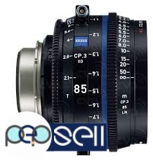 Carl Zeiss cp3 lens 25mm,35,50,85mm available for rent 3 