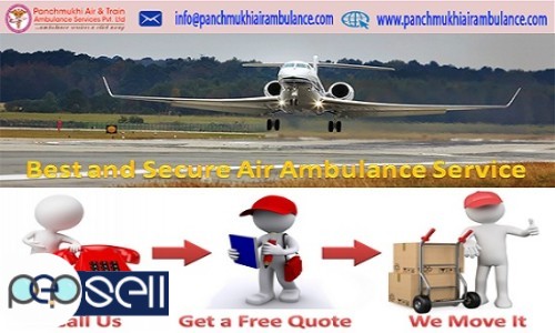 Urgent Medical Support by Panchmukhi Air Ambulance Service in Kolkata 0 