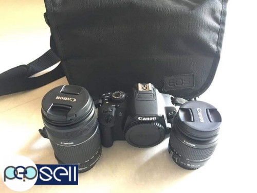 Canon 700d double lens camera for rent 4 