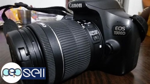 Canon 1300 d with 18 -55 mm stm lens for sale 1 