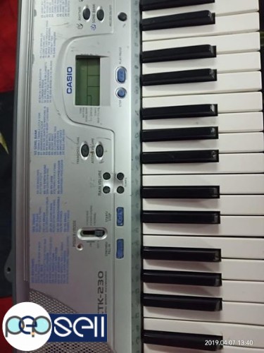 Casio original piano CTK-230 with adaptor 1 