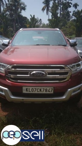 FORD ENDEAVOUR SINGLE OWNER RED COLOUR at Ernakulam 1 