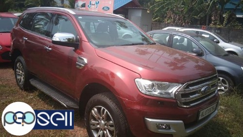 FORD ENDEAVOUR SINGLE OWNER RED COLOUR at Ernakulam 4 