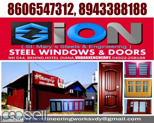 ZION STEEL WINDOWS & DOORS VADAKKENCHERRY-Steel Doors Suppliers VADAKKENCHERRY 0 