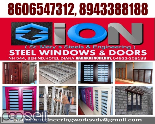 ZION STEEL WINDOWS & DOORS VADAKKENCHERRY-Steel Doors Suppliers VADAKKENCHERRY 1 