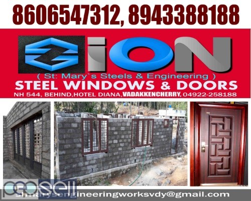 ZION STEEL WINDOWS & DOORS VADAKKENCHERRY-Steel Doors Suppliers VADAKKENCHERRY 3 