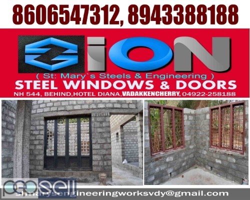 ZION STEEL WINDOWS & DOORS VADAKKENCHERRY-Steel Doors Suppliers VADAKKENCHERRY 4 