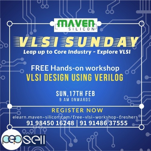 Join us for a VLSI Sunday and get certified in this high-in-demand core skill. 0 