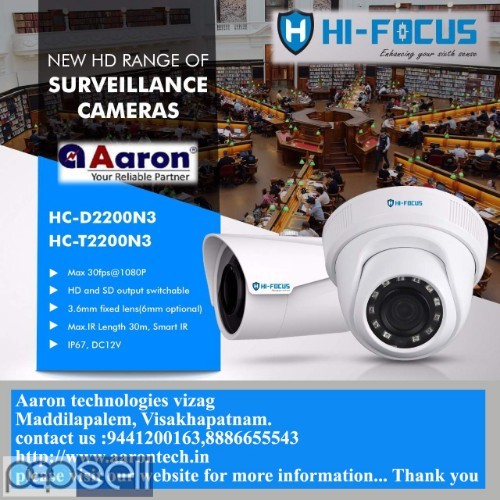 CCTV CAMERAS @AARON TECHNOLOGIES 0 