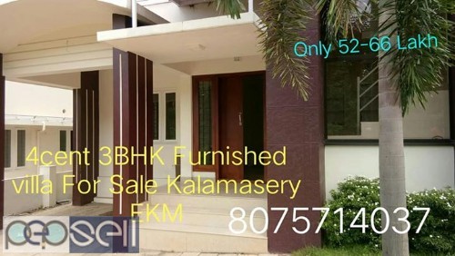 Furnished villas for sale in Kalamasery, EKM 0 