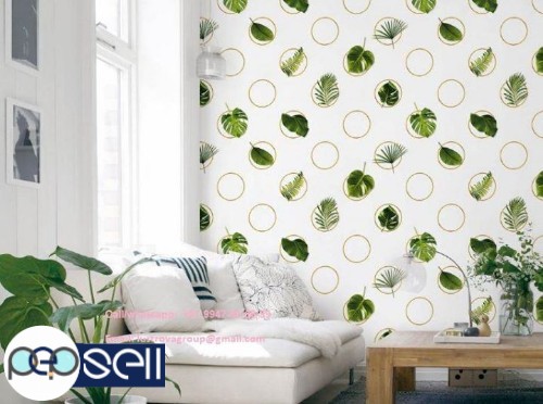 Lustrous industries DECORATIVE WALL PAPER/WALL COVERING/DESIGNER WALL PAPER @ REASONABLE PRICE 0 