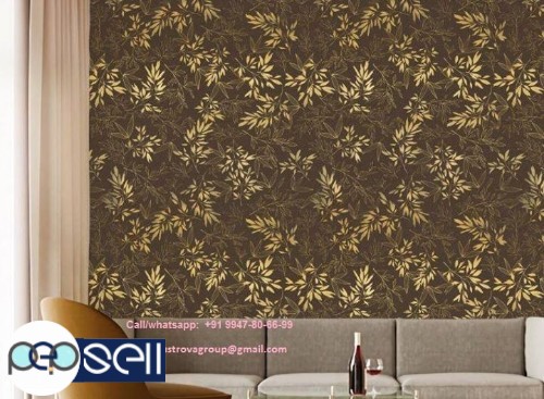 Lustrous industries DECORATIVE WALL PAPER/WALL COVERING/DESIGNER WALL PAPER @ REASONABLE PRICE 1 