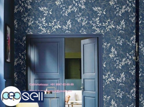 Lustrous industries DECORATIVE WALL PAPER/WALL COVERING/DESIGNER WALL PAPER @ REASONABLE PRICE 2 