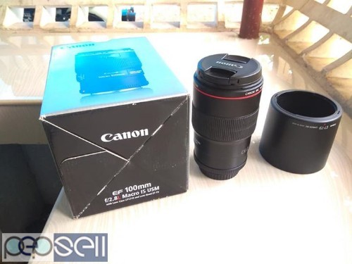 Canon 100 mm 2.8 macro image stabilizer for sale 0 