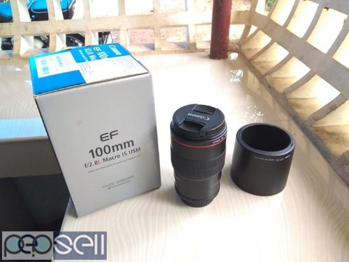 Canon 100 mm 2.8 macro image stabilizer for sale 1 