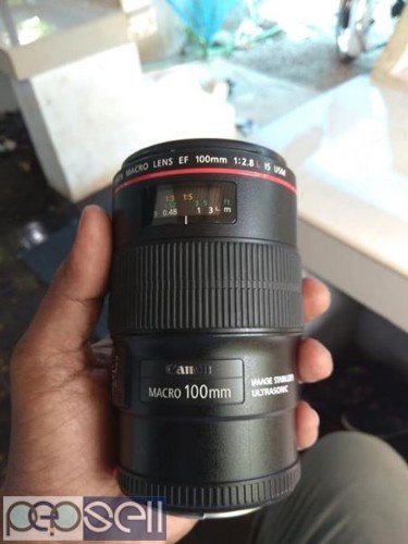 Canon 100 mm 2.8 macro image stabilizer for sale 2 