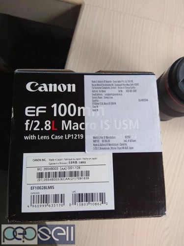 Canon 100 mm 2.8 macro image stabilizer for sale 3 