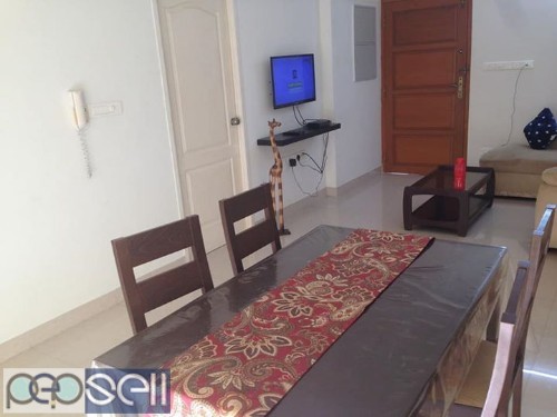 Furnished flat for rent in Kandanchavadi 3 