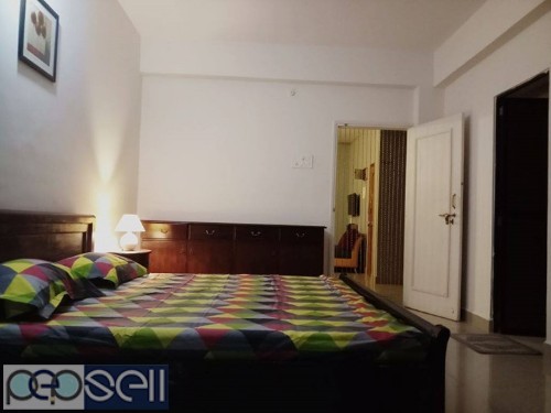 Rent 1 bhk flat, resort Siolim fully furnished 2 