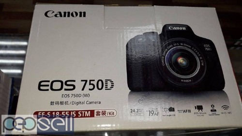 Canon 750d with 18-55mm lens for sale 0 