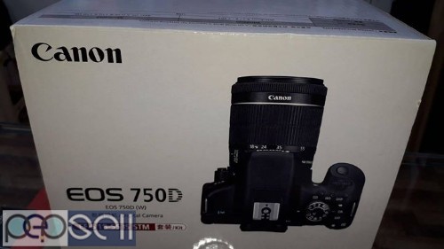 Canon 750d with 18-55mm lens for sale 1 