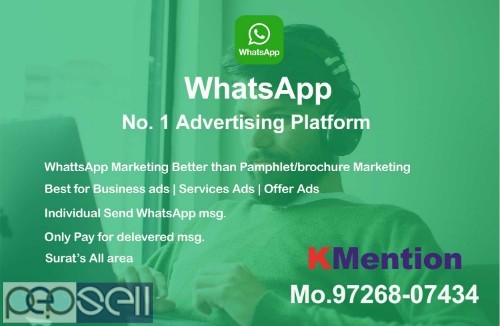 Digital WhatsApp Marketing in Surat By KMention 0 