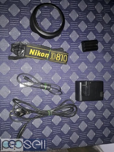 Nikon D810 32GB card Original charger for sale 3 