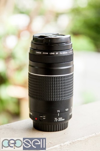 Canon 75-300mm EF lens for sale 0 