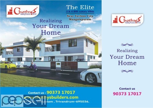 The The Elite Villas Near TECHNO CITY Trivandrum 1 