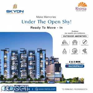 2 and 3BHK Flats for Sale in Bachupally | Risinia Builders