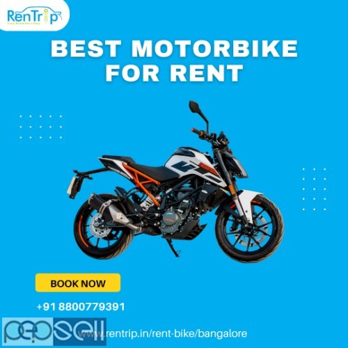 Rent a Bike in Bangalore with Ease 0 